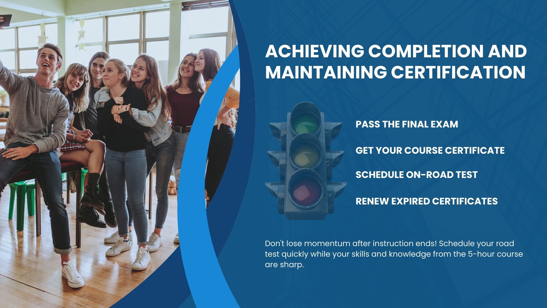 Achieving Completion and Maintaining Certification